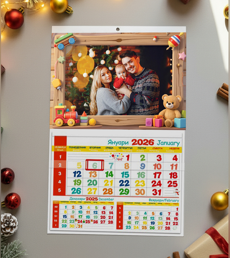 Календар със снимка - 