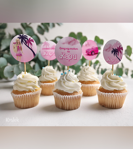 Топери за мъфини - Барби