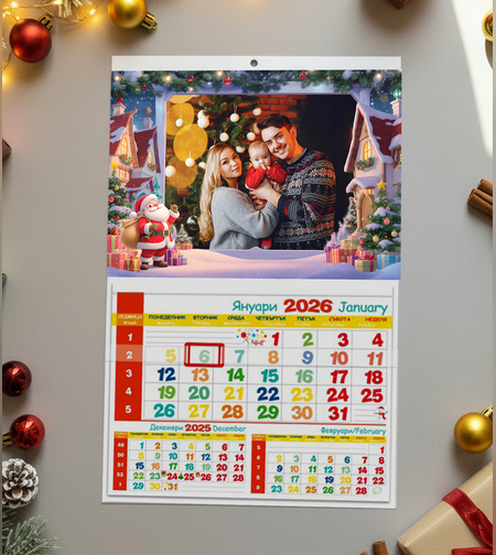 Календар със снимка - 