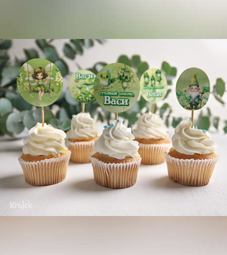 Топери за мъфини - Горска Фея