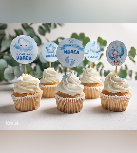 Топери за мъфини- Летящо слонче