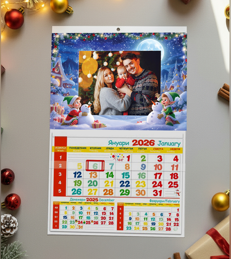 Календар със снимка - „„Магия под луната