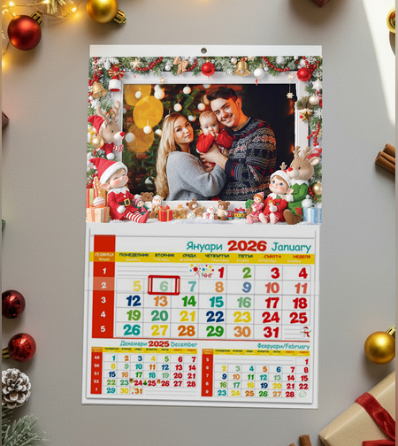 Календар със снимка - 