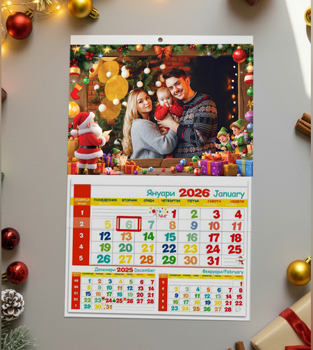 Календар със снимка - 