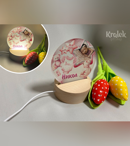 Нощна LED лампа- Първи мигове