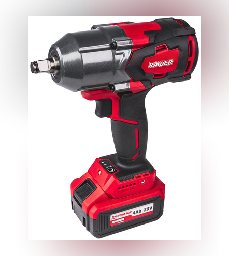 Гайковерт ударен безч. 20V 3-ск.4Ah 700Nm1/2