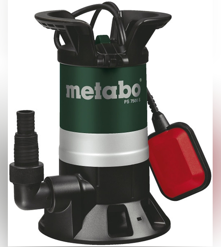 Помпа дренажна 450W 7500l/h METABO PS 7500 S