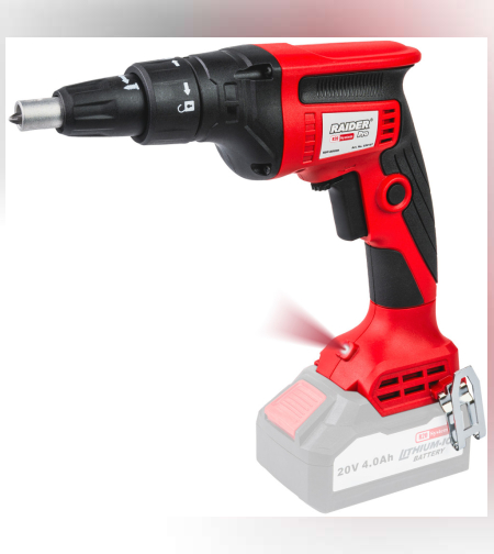 R20 Винтоверт за гипсокартон безчетков 1/4