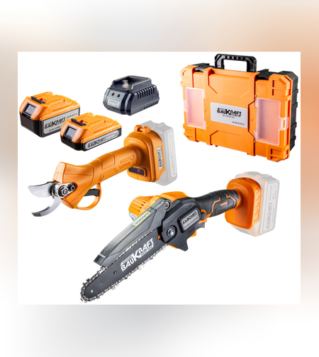 К-т Резачка 18V 150mm&Лозарска ножица 4Ah2Ah куфар BK-GPPS25