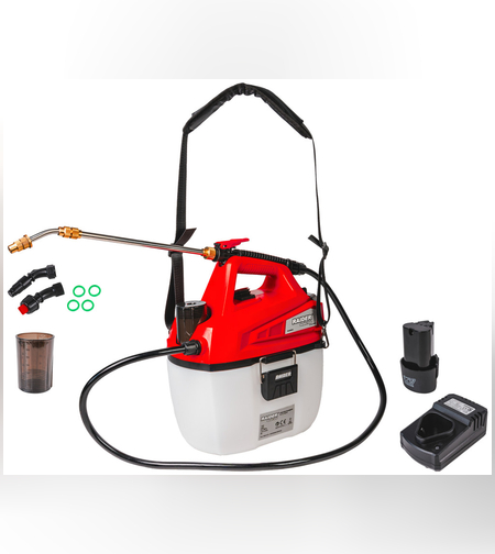 Пръскачка Li-ion 5L 12V 2Ah 3bar 1,6L/min RD-BMD05