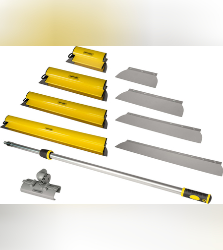 Комплект ножове за шпакловка 250-800 mm, 10 части TMP