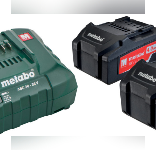 Базов комплект акумулатори 18V ASC 30-36 + 2x4.0Ah LiPower