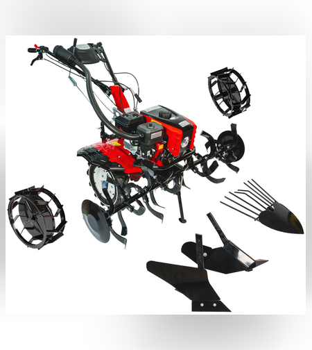 Мотофреза бензинова 5.2kW (7.0hp) 120cm фар 2+1 ск. RD-T13