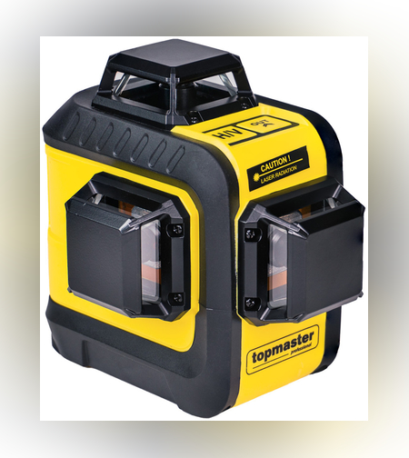 Лазерен нивелир 3D зелен лъч  TMP