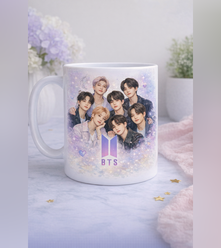Чаша BTS – За най-добрата фенка .| Перфектен подарък за фенове