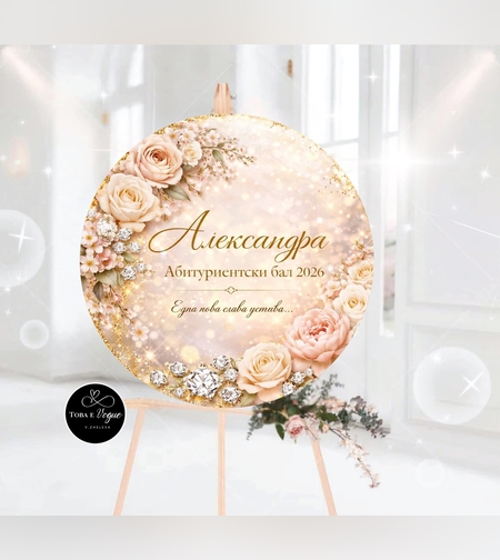 Табло за абитуриентски бал 