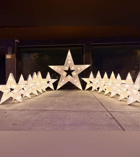 Светещи звезди на батеии/ток