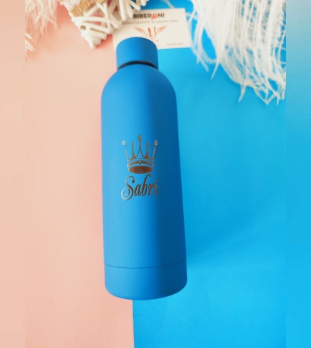 Персонализиран термос 500 мл с името на вашето бебе за топла и студена вода