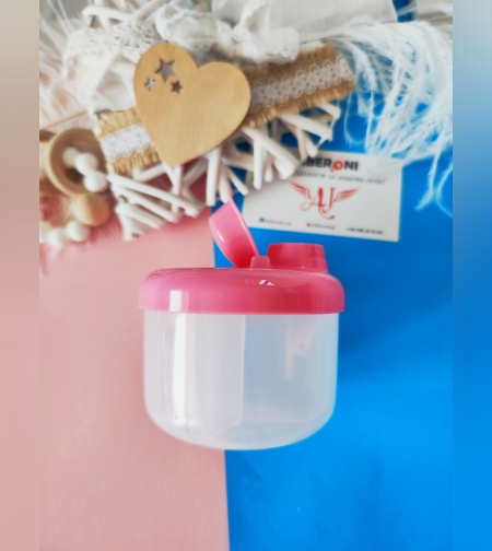 Персонализиран дозатор за сухо мляко за храна с името на вашето бебе
