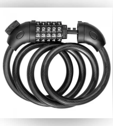 Kukirin ключалка с 5-цифрен код 1.2м X 12мм