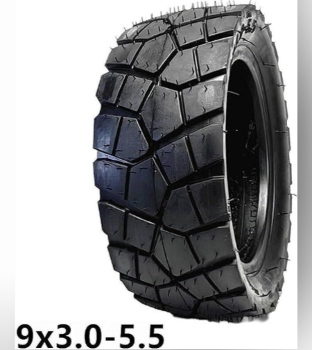 Безкамерна гума външна за Kukirin G2 PRO - нова версия  9×3.0-5.5