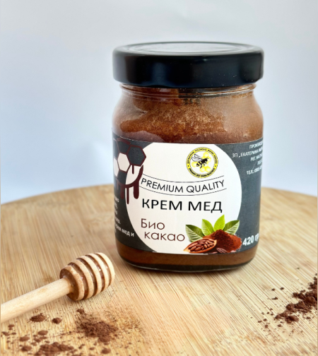 Крем мед какао