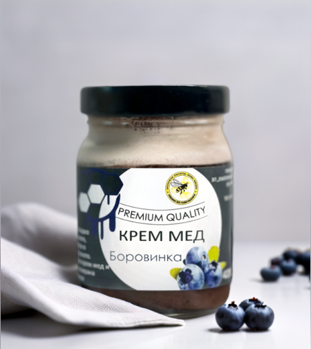 Крем мед боровинки