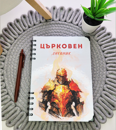 Църковен дневник за мъже - Оранжев