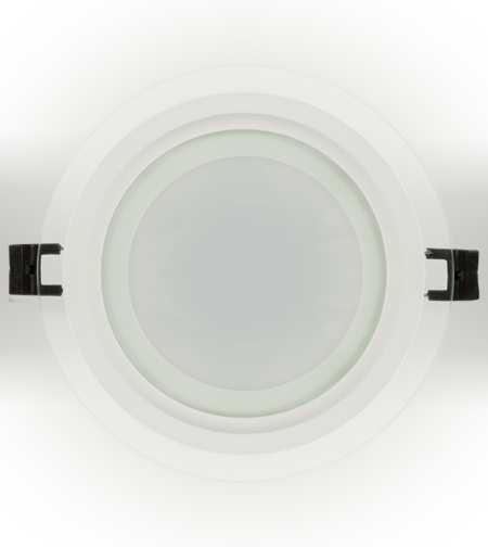 LED стъклен панел кръг IP44  220V-240V AC 120° 18W 4200K SMD 2835
