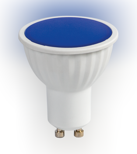LED луничка Gu10 220V-240V AC 120° 5W Blue SMD 2835