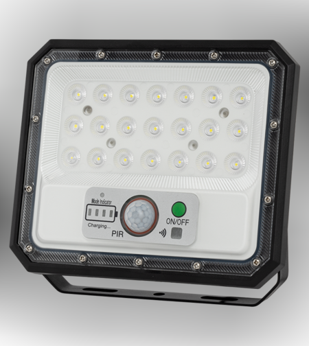 Соларен LER PIR прожектор IP65   90° 5W 5500K SMD 3030