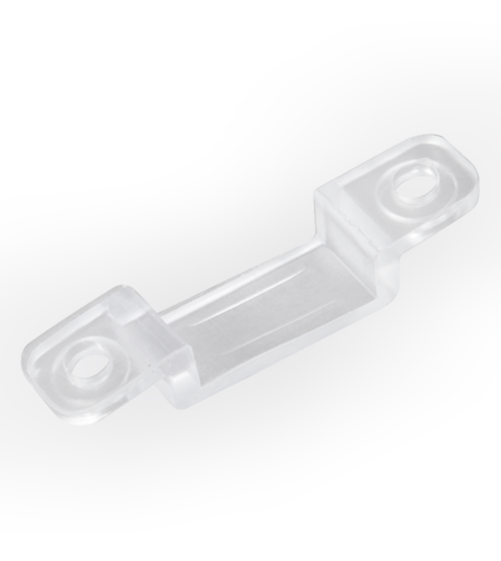 Монтажна силиконова скоба за LED лента IP67 12mm 30бр.