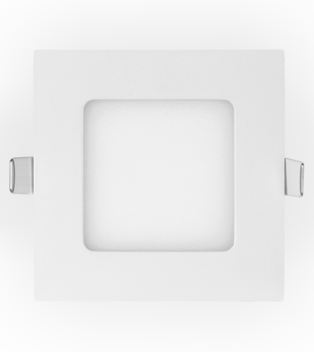 LED панел за вграждане квадрат неутрална  220V-240V AC 120° 6W 4200K SMD 2835