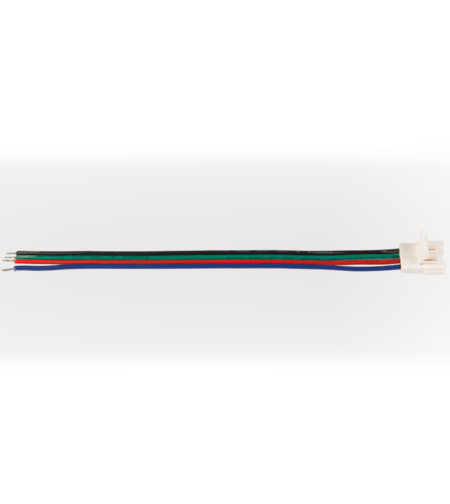 Гъвкав конектор за RGB LED лента 10мм 5бр.