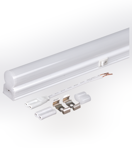 LED осв.тяло термопластик неутрална T5  220V 270° 4W 4200K SMD 2835
