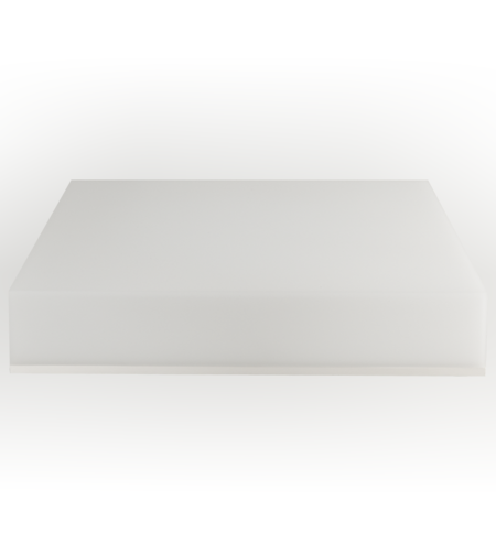 LED плафониера със сменяема мощност и цветна температура, 18/24/30W, 3000/4000/5000K, IP54, IK08,   бяла Квадрат