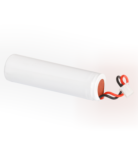 Литиево - йонна батерия с BMS защита с кабелен накрайник с букса 18650 2600mAh 3.7 V DC  3.7V DC