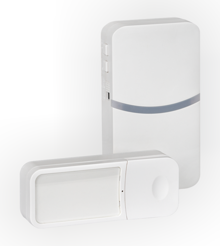 RF безжичен кинетичен звънец IP44  220V-240V AC