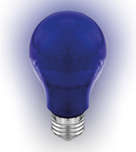 LED крушка синьо E27 220V-240V AC 200° 6W Blue SMD 2835