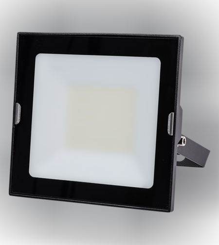 LED SLIM прожектор студена IP65  220V-240V AC 120° 50W 6500K SMD 2835