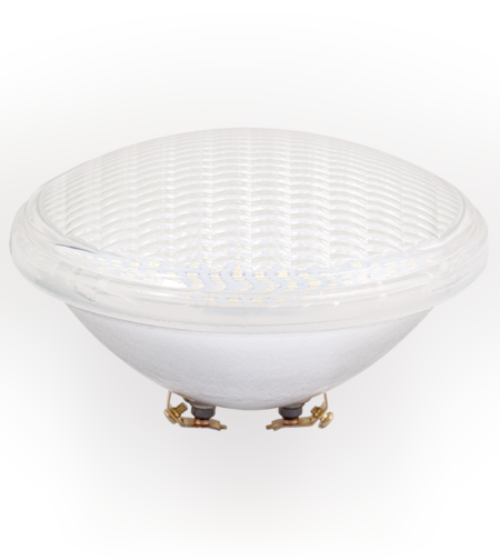 LED лампа PAR56 IP68 студена  12V AC/DC 150° 15W 6000K SMD 3528
