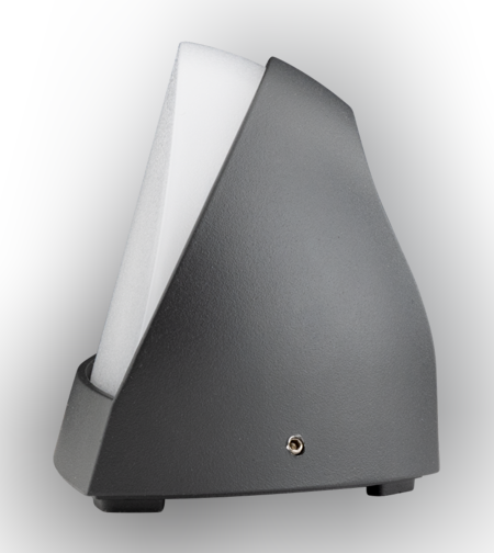 LED фасадно осветително тяло 7W, 4000K, IP54   сив