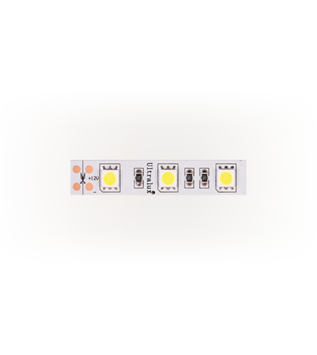 LED лента бяла IP65 5м  12V DC 120° 13.5W/m 6500K SMD 5050