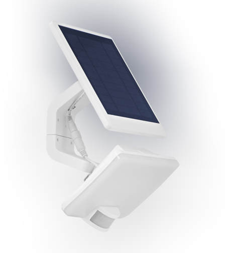 Соларен LED PIR прожектор IP54   120° 11W 5000K SMD 2835
