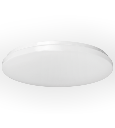 LED слим кръг неутрална 18W  плафониера бяла Топка