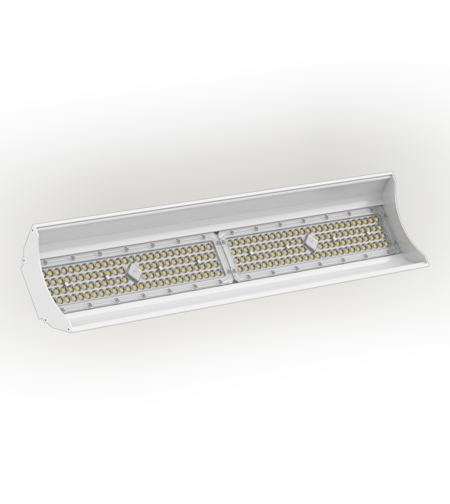LED линейно индустр. осв. тяло 0-10V Dim IP65  100-277V AC 2 x 25° 100W 5000K SMD 2835