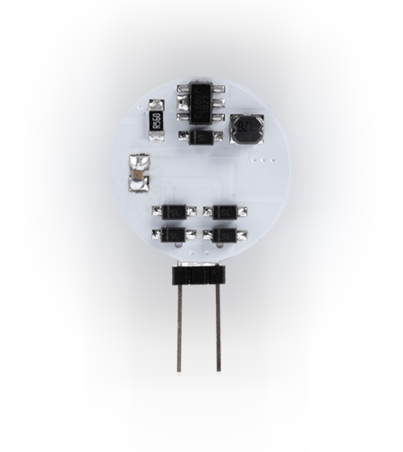 LED лампа G4 12V DC 120° 1.5W 3000K SMD 2835