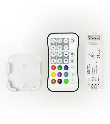 DMX512 RF контролер за RGBW LED осветление IP20  5-24V DC