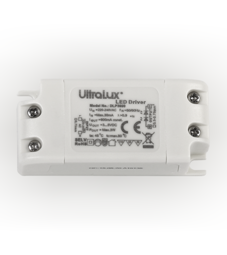 Недимиращ драйвер за LED осветление 600mA  220V-240V AC  3W