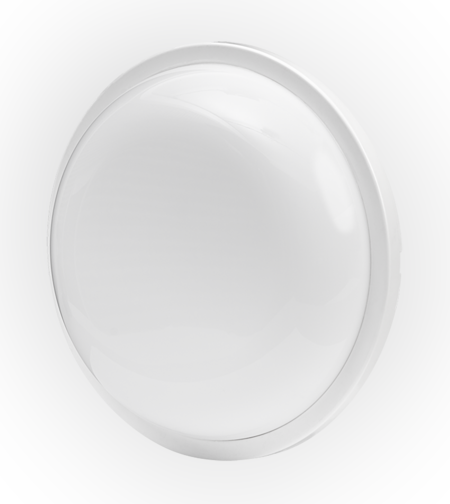 LED 24W 4200K кръг IP54  плафониера бяла